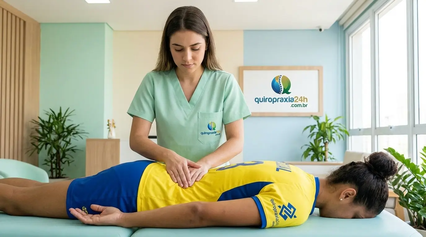 Kinesio Tape e quiropraxia para melhorar postura e mobilidade