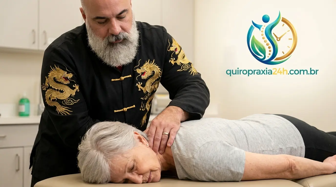 Quiropraxia e autocuidado para escoliose